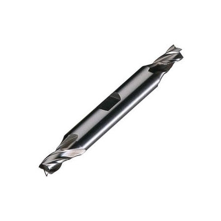 Champion Cutting Tool 7/8in x 7/8in - 607 High Speed End Mill - Double End, Center Cutting, 4 Flute, RH Helix, HSS CHA 607-7/8X7/8
